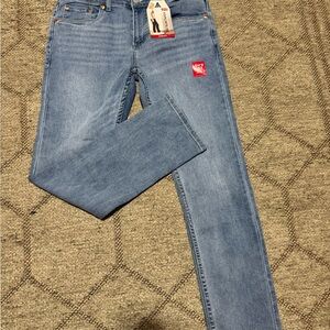 Levi's 512  Size 16 Reg (28x30)Slim Fit Stretch Flex Ajustable Jeans in Blue